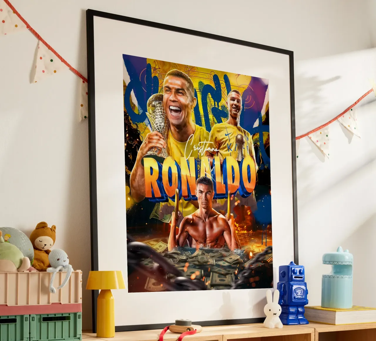 Cristiano Ronaldo poster da Indah Creative