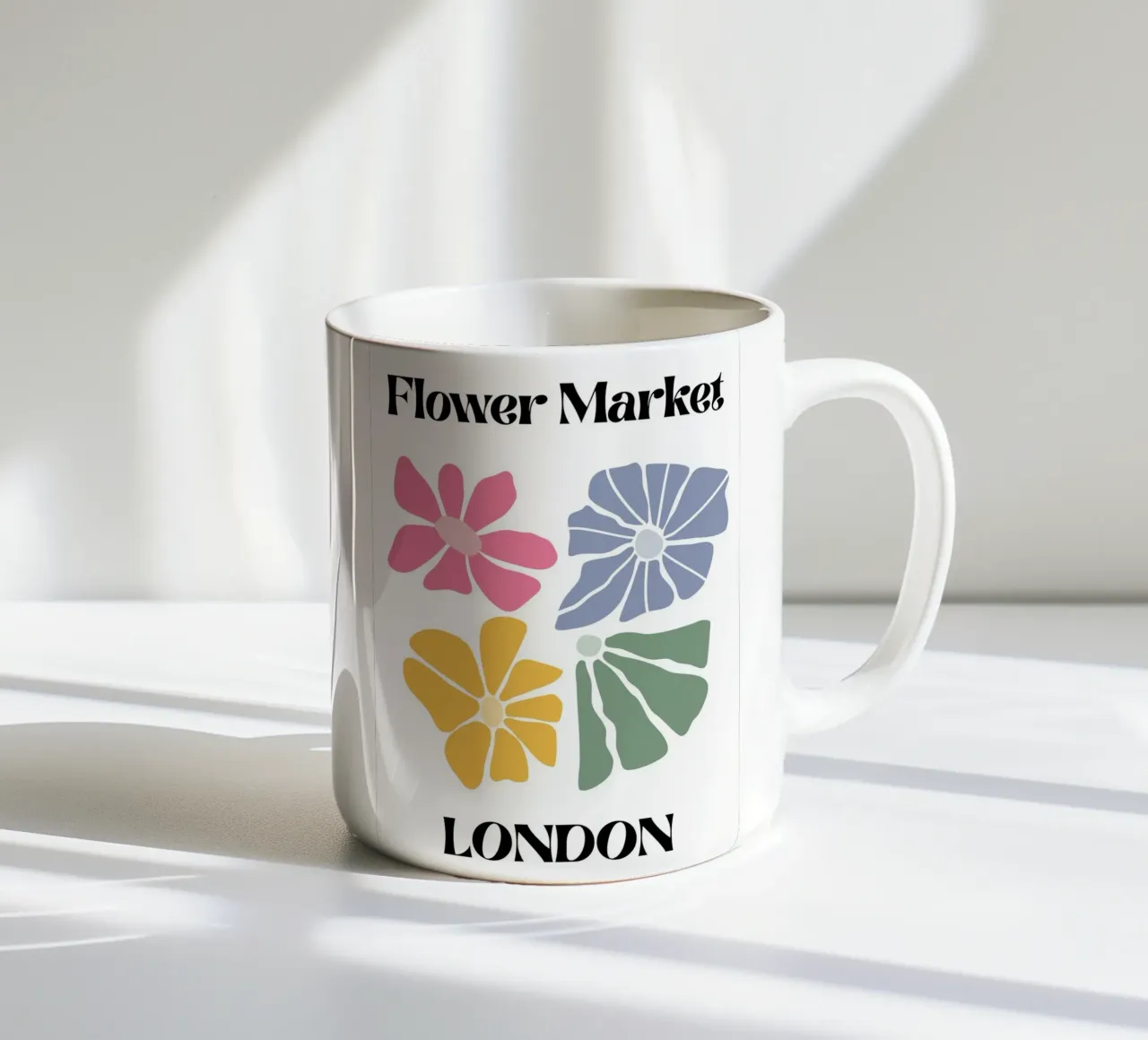 Mercato dei fiori di Londra tazza in ceramica da pdigitalprints