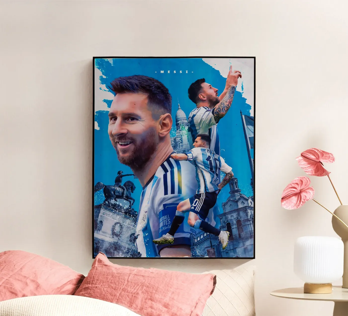 Lionel Messi plexiglass da Indah Creative