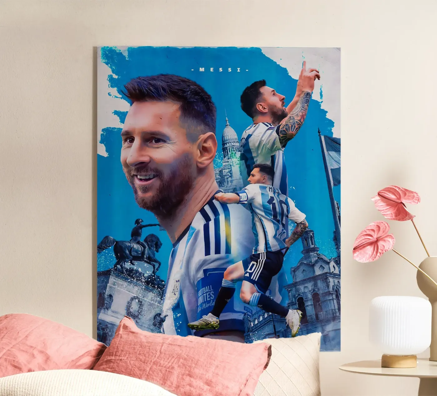 Lionel Messi plexiglass da Indah Creative