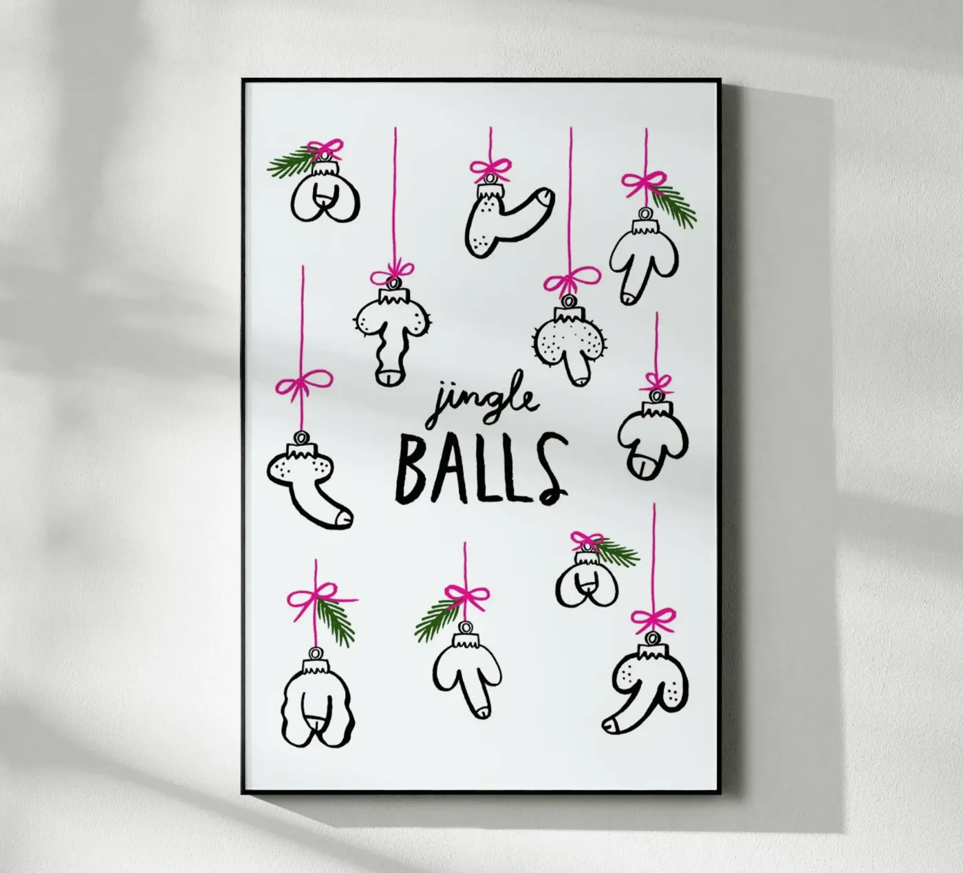 Jingle Balls acryl van typealive