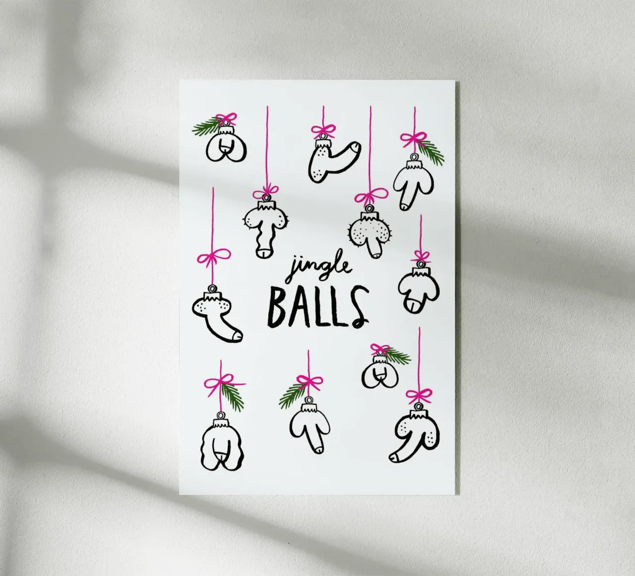 Jingle Balls plexiglass da typealive