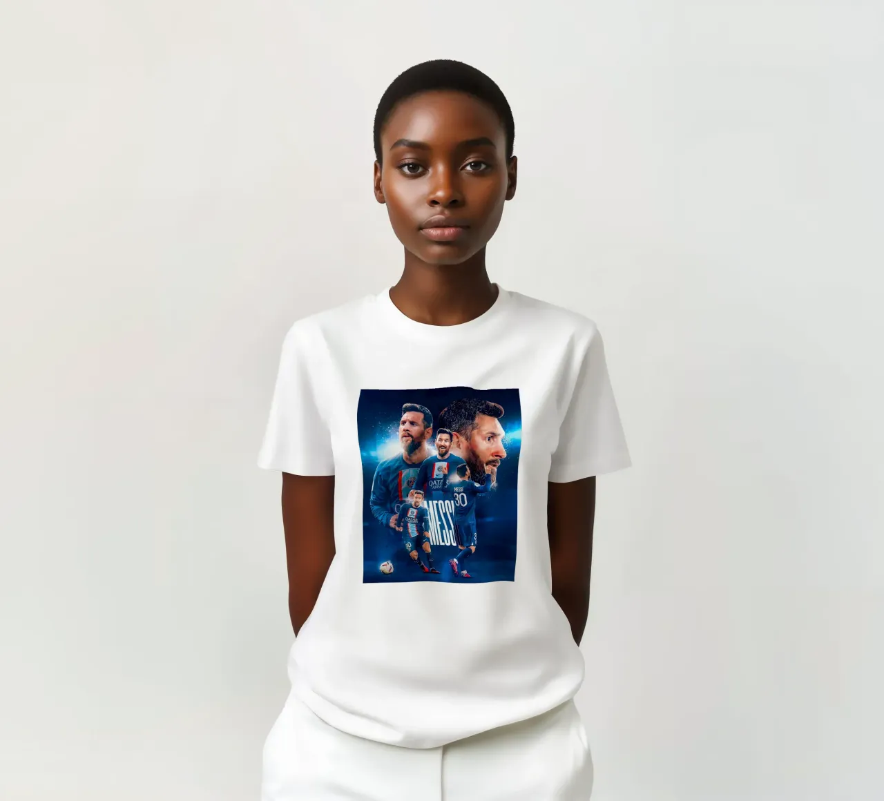 Lionel Messi t-shirt by Indah Creative
