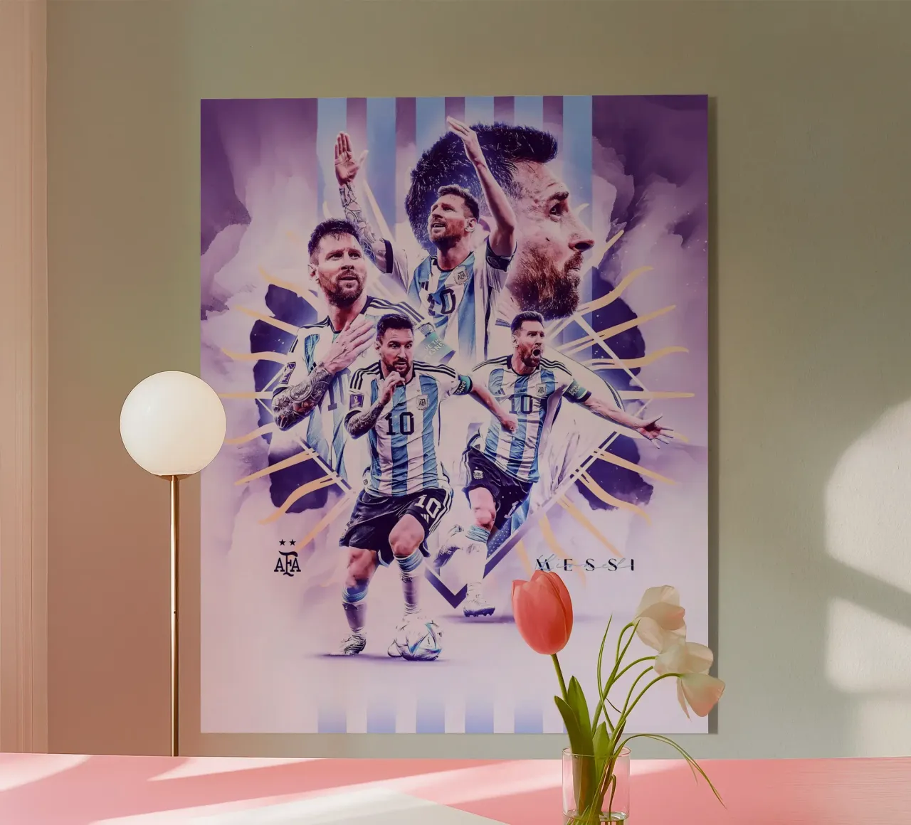 Lionel  Messi plexiglass da Indah Creative