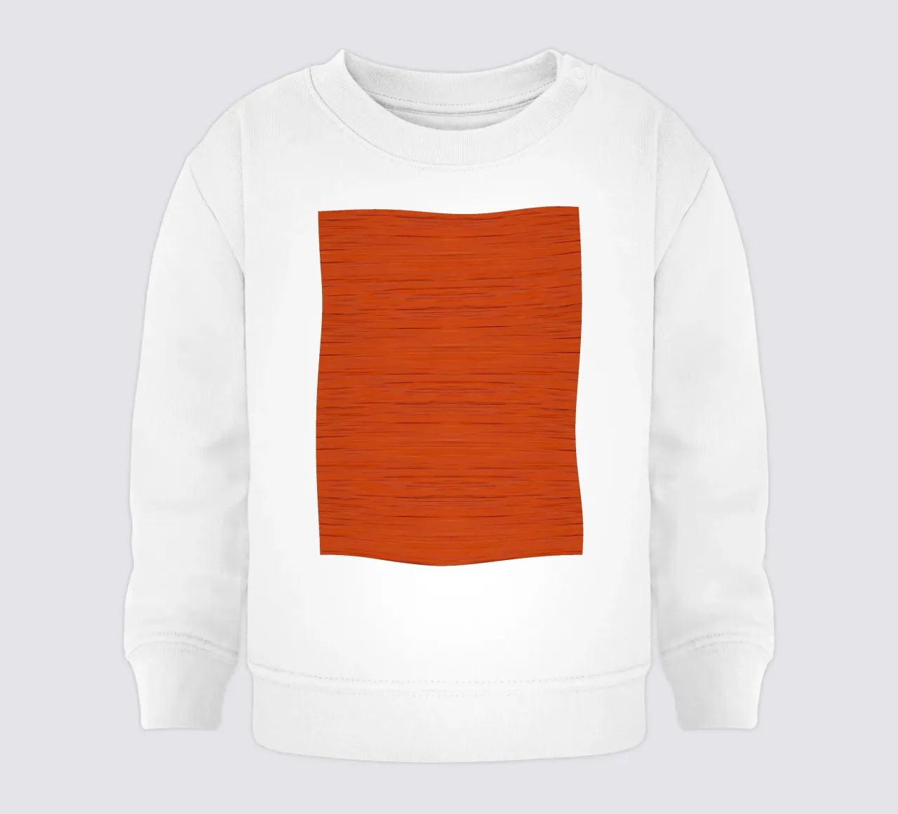 Meteor Stripes Arancione Ruggine felpa neonato da SilverPegasus