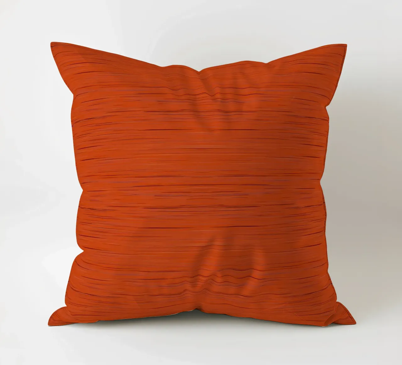 Meteor Stripes Arancione Ruggine cuscino da SilverPegasus