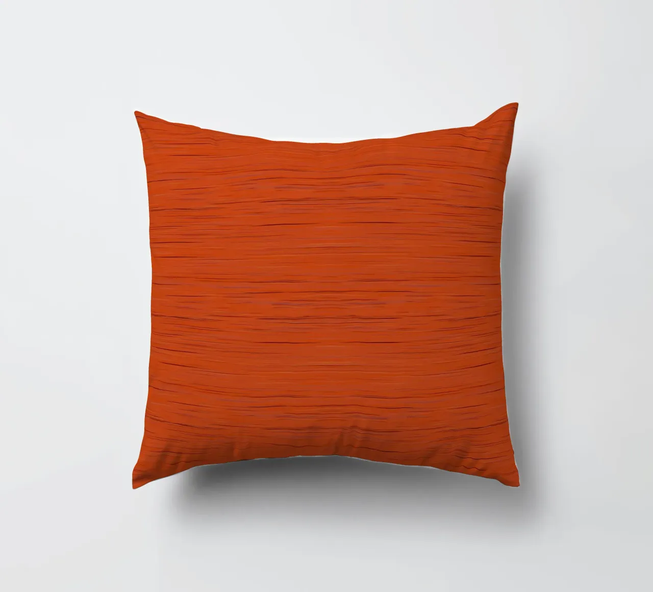 Meteor Stripes Arancione Ruggine cuscino da SilverPegasus
