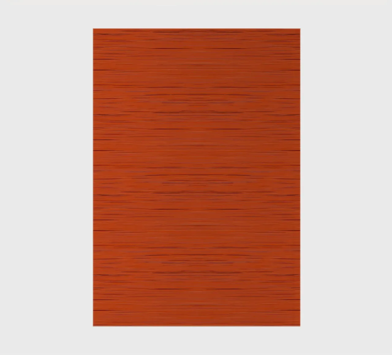 Meteor Stripes Rust Orange notebook by SilverPegasus
