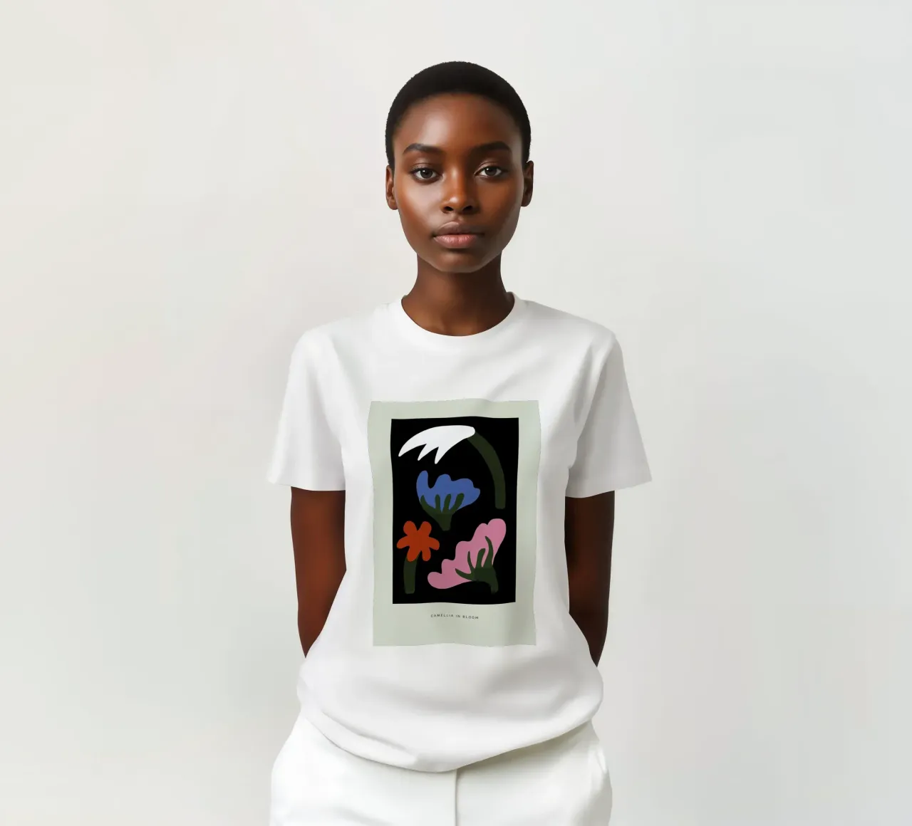 Camellia In Bloom II t-shirt da Studio One