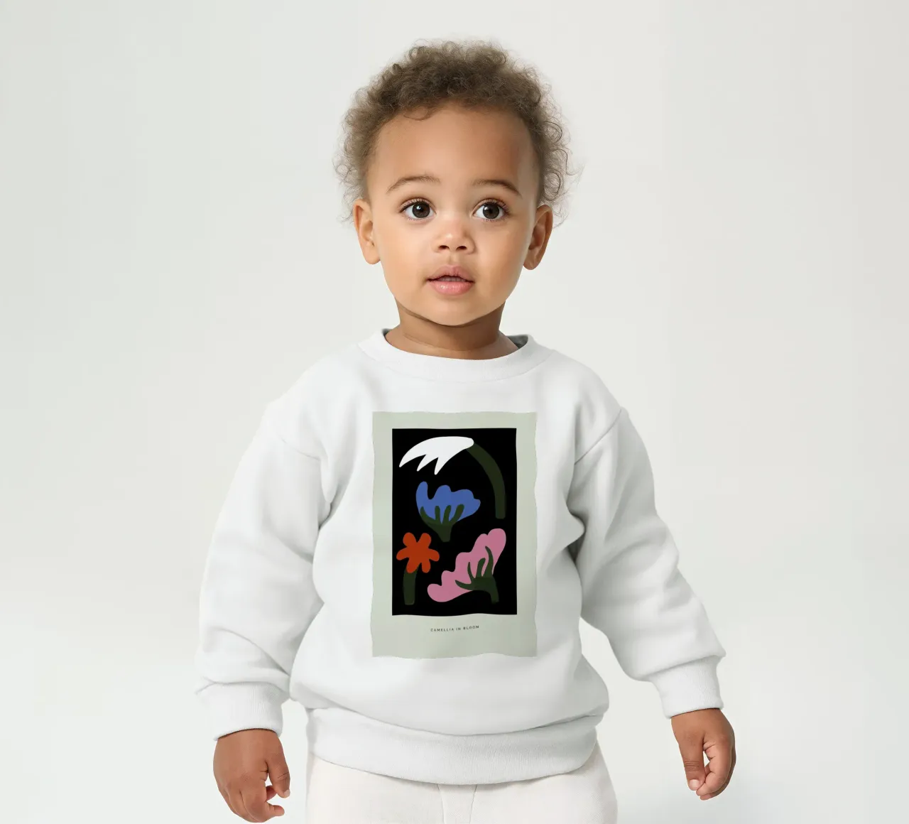 Camellia In Bloom II felpa neonato da Studio One