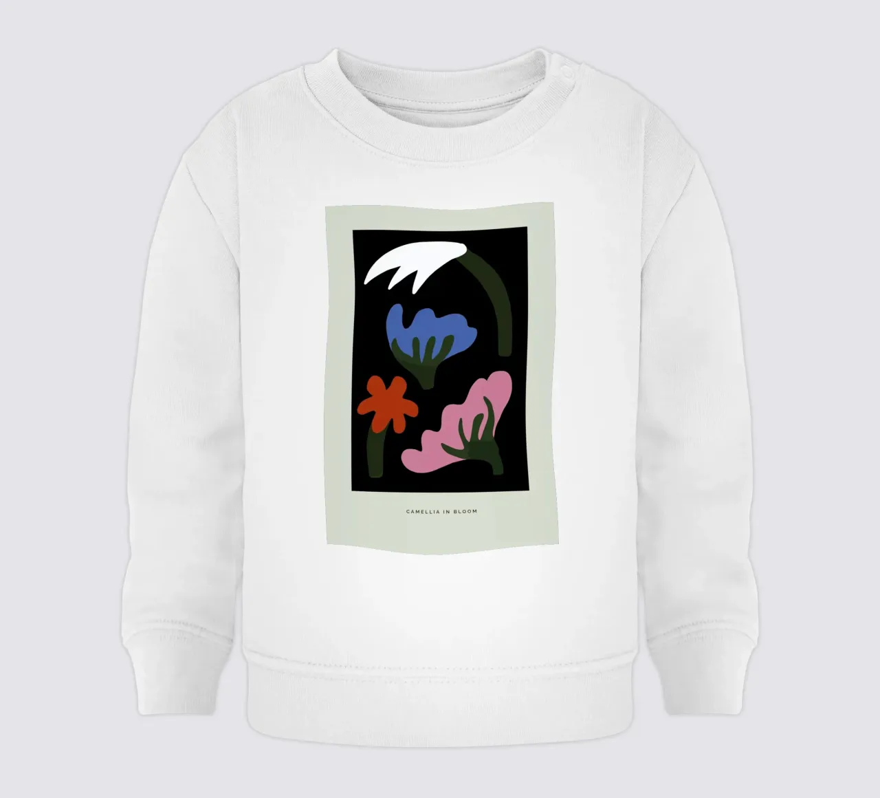 Camellia In Bloom II felpa neonato da Studio One