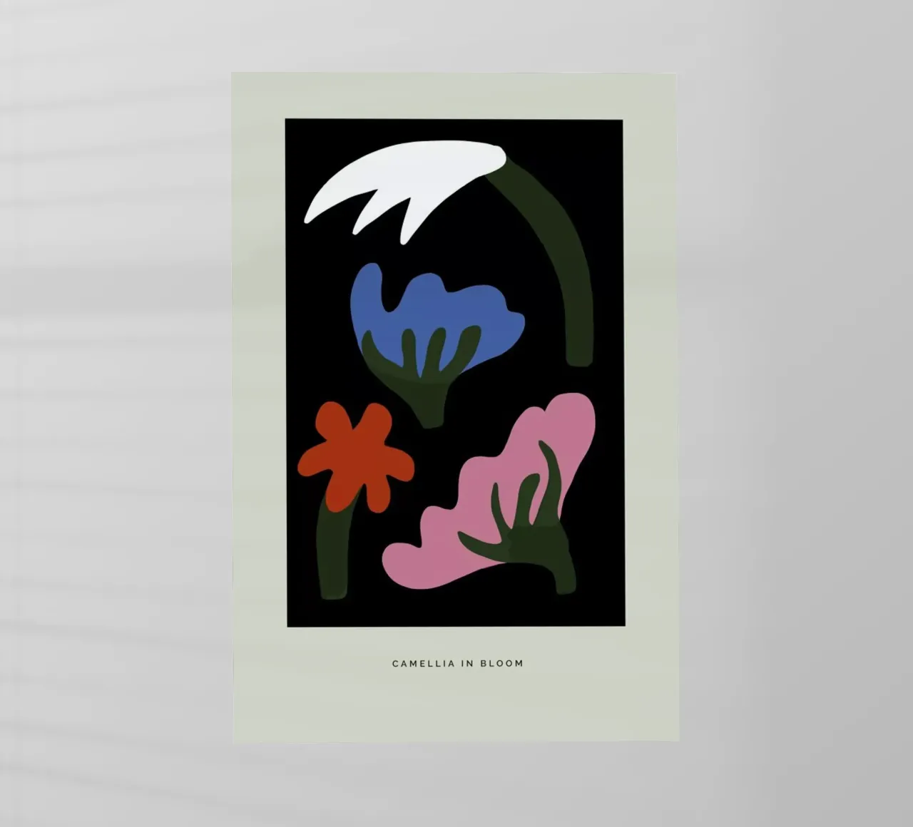 Camellia In Bloom II pellicola backlit da Studio One