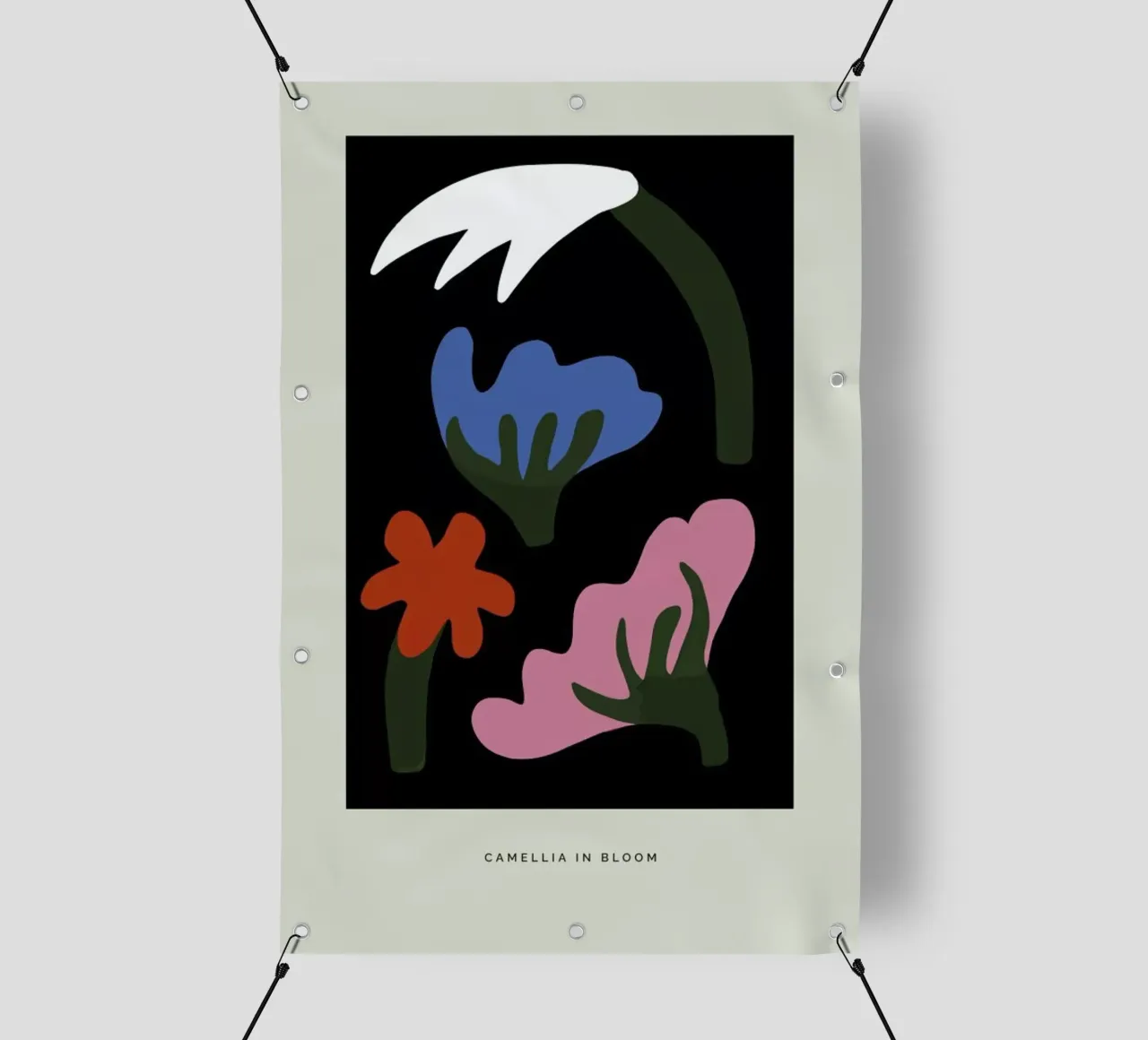 Camellia In Bloom II telo in pvc da Studio One