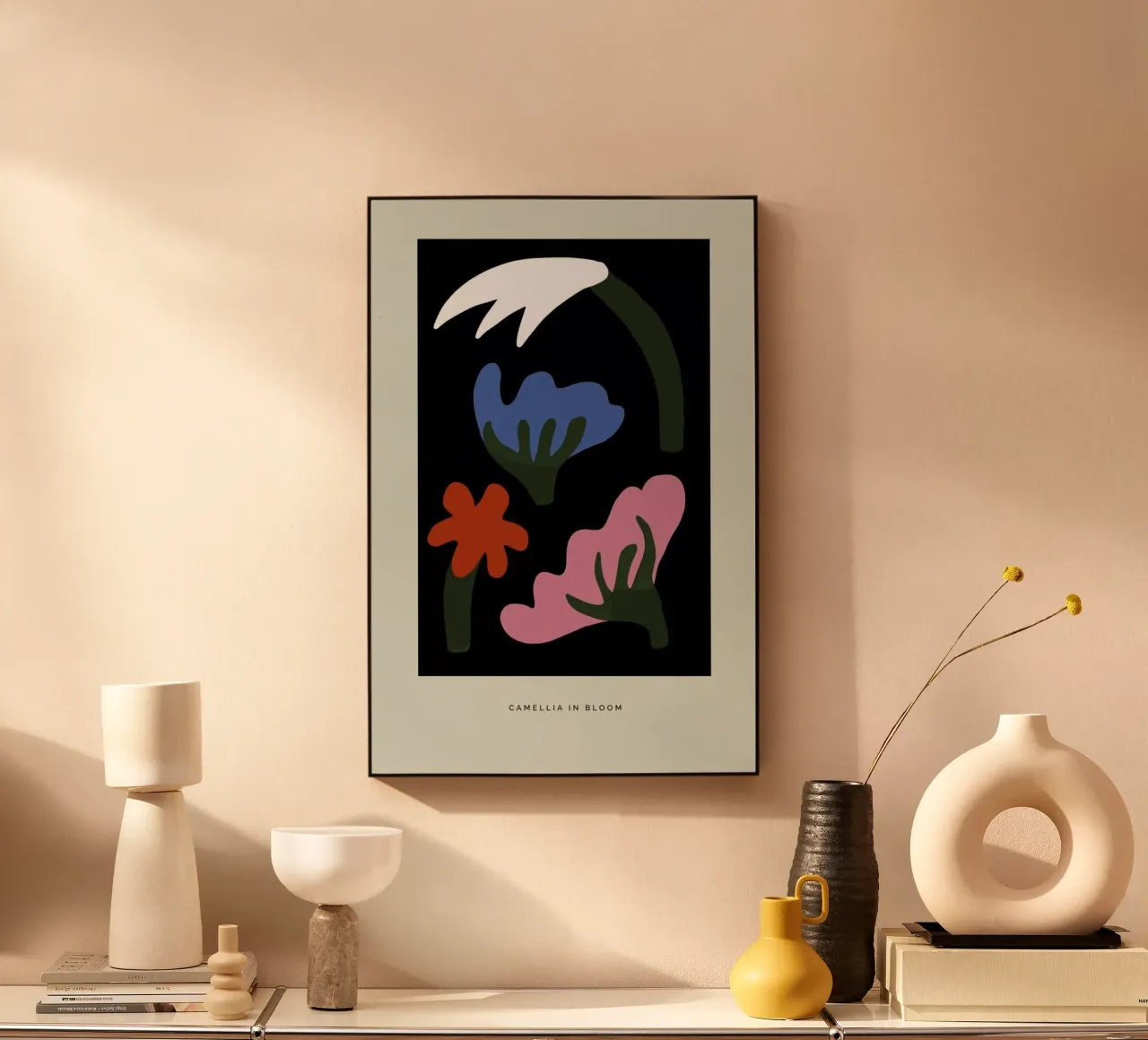 Camellia In Bloom II alluminio dibond da Studio One