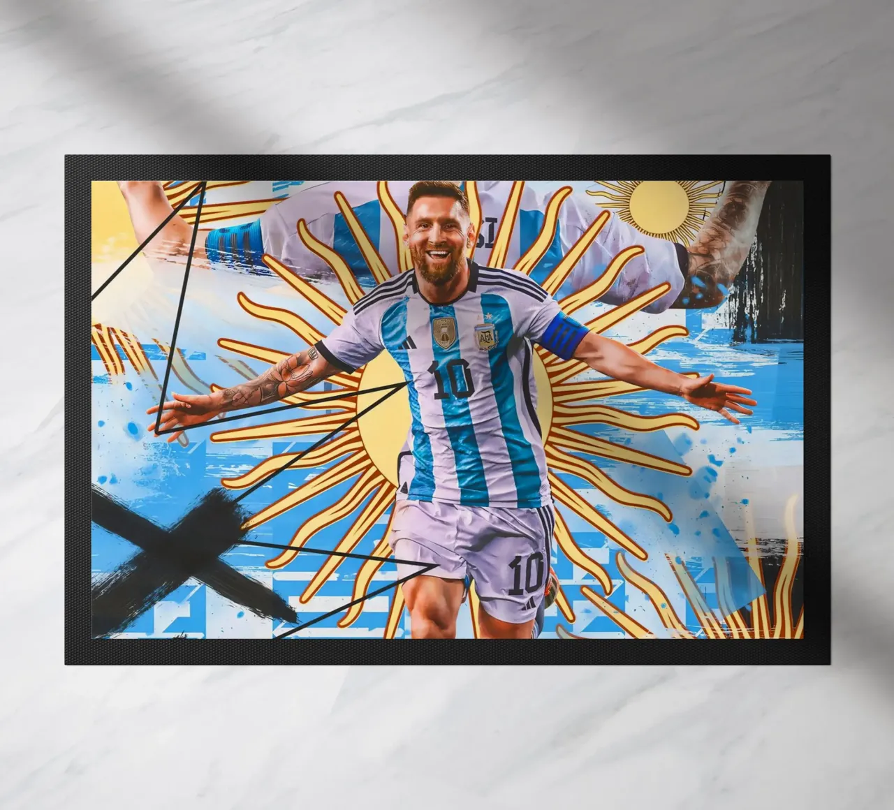 Lionel Messi zerbino da Indah Creative