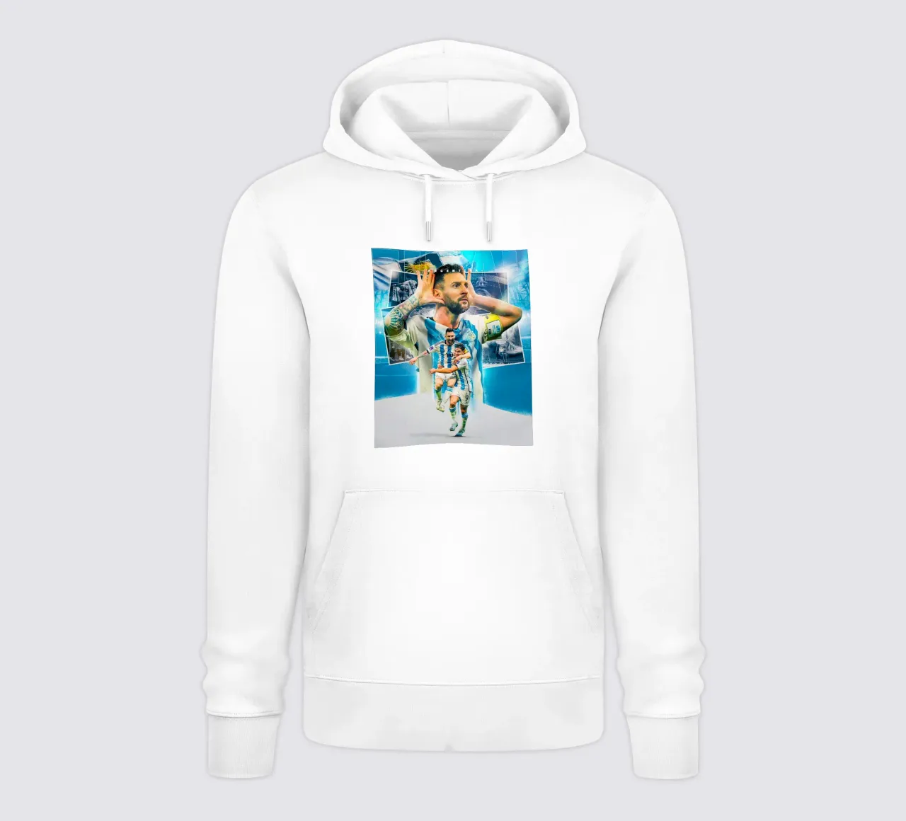 Lionel Messi felpa con cappuccio da Indah Creative
