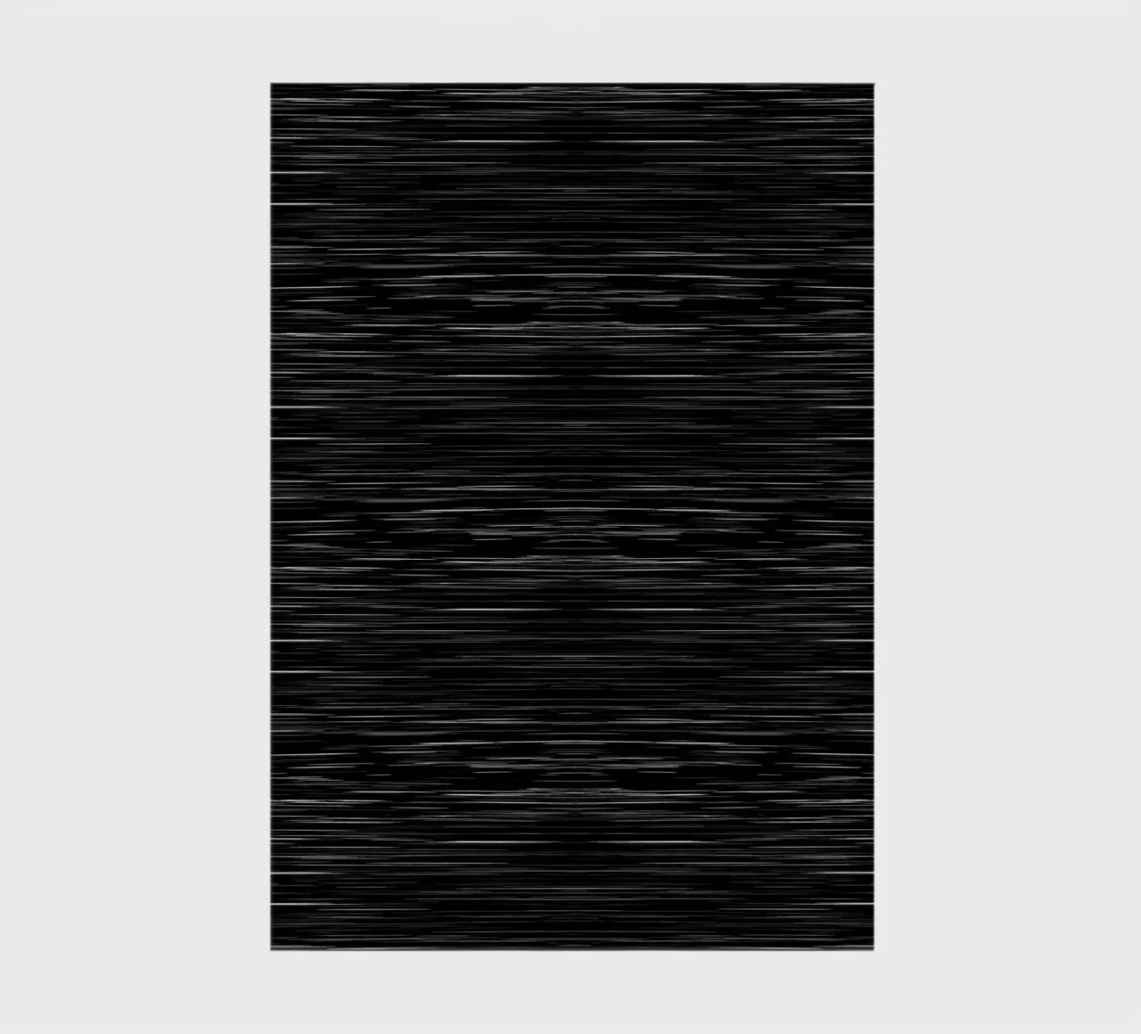 Meteor Stripes Deep Black notebook by SilverPegasus