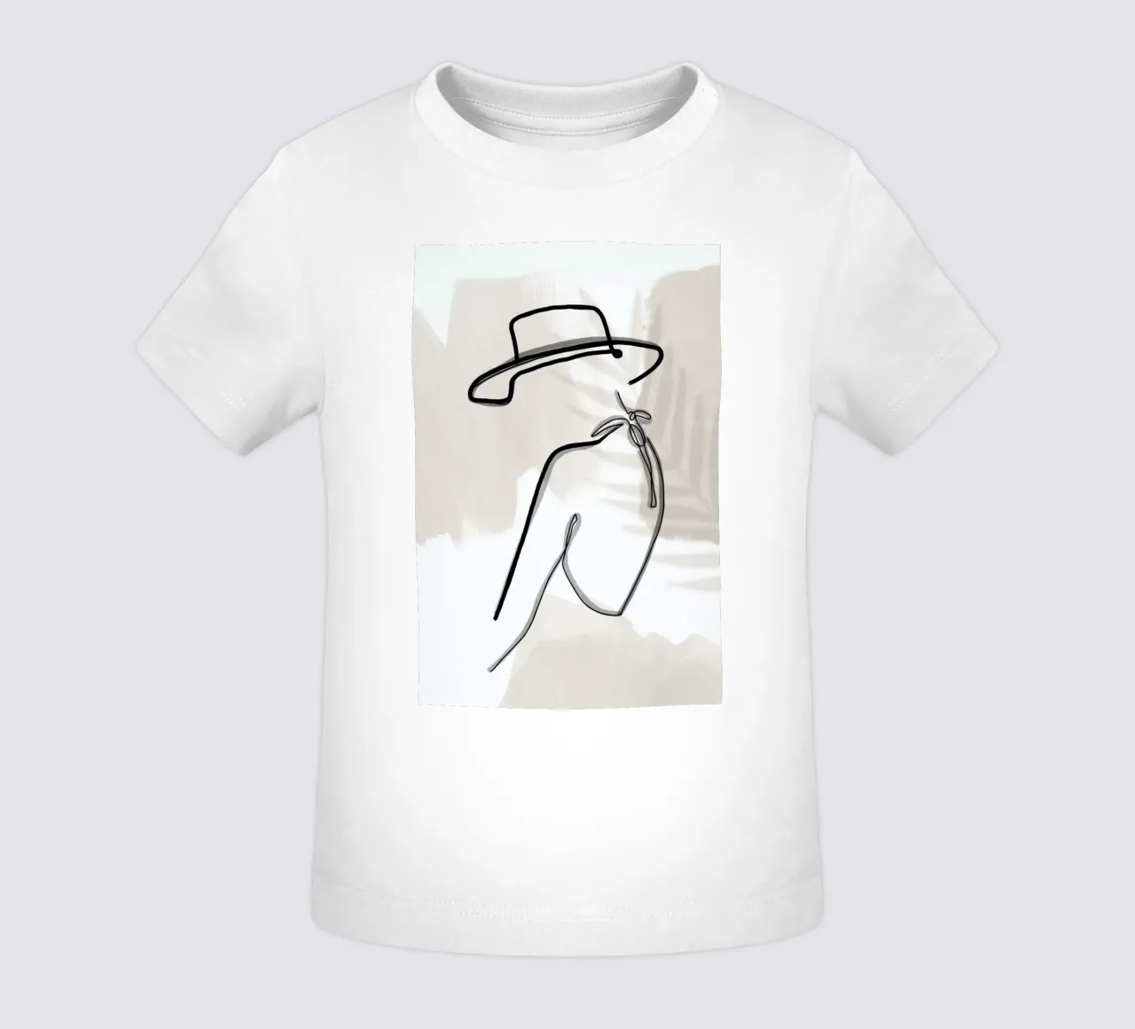 Summer Lines No. 1 maglietta neonato da KRUTH DESIGN