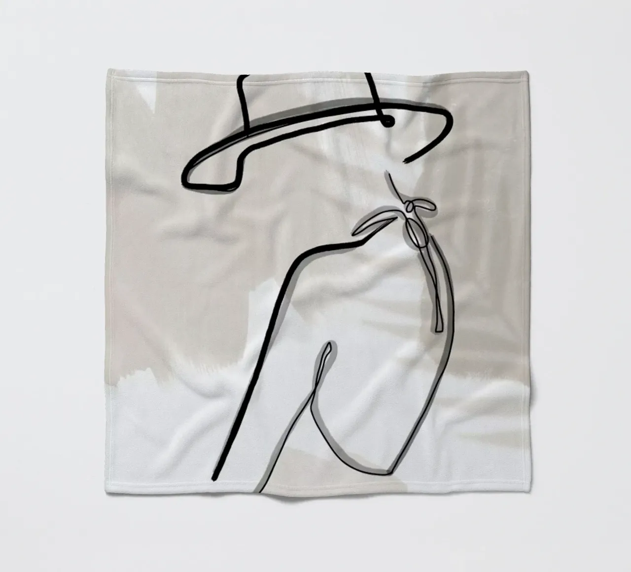 Summer Lines No. 1 coperta in pile da KRUTH DESIGN