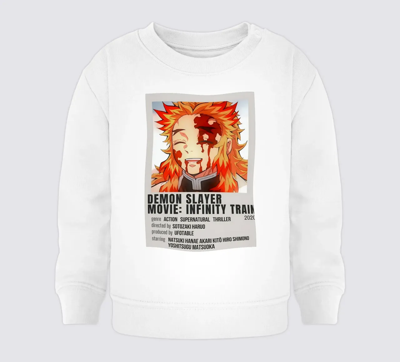 DEMON SLAYER MOVIE INFINITY TRAIN 2020 baby sweatshirt by Totoya