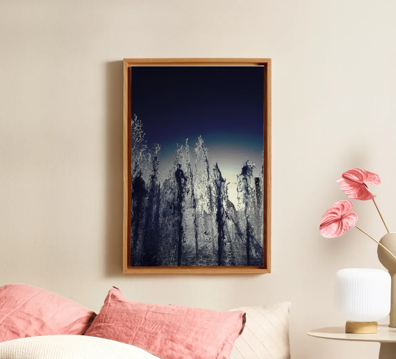Gushes canvas met Baklijst van Massimo Frascogna