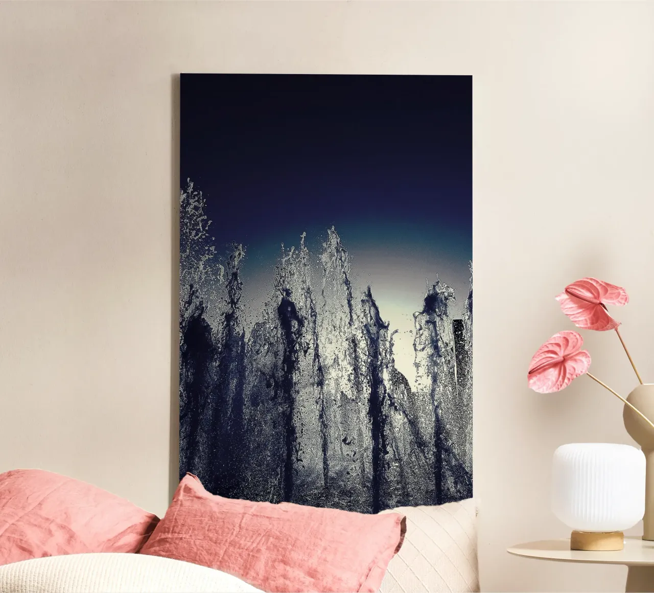 Gushes canvas met Baklijst van Massimo Frascogna