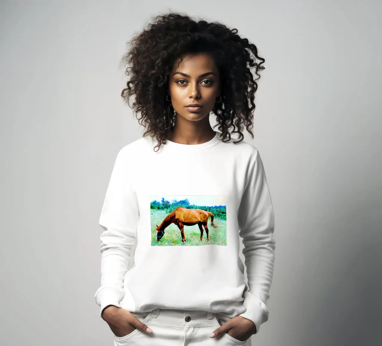 Cavallo felpa da Massimo Frascogna