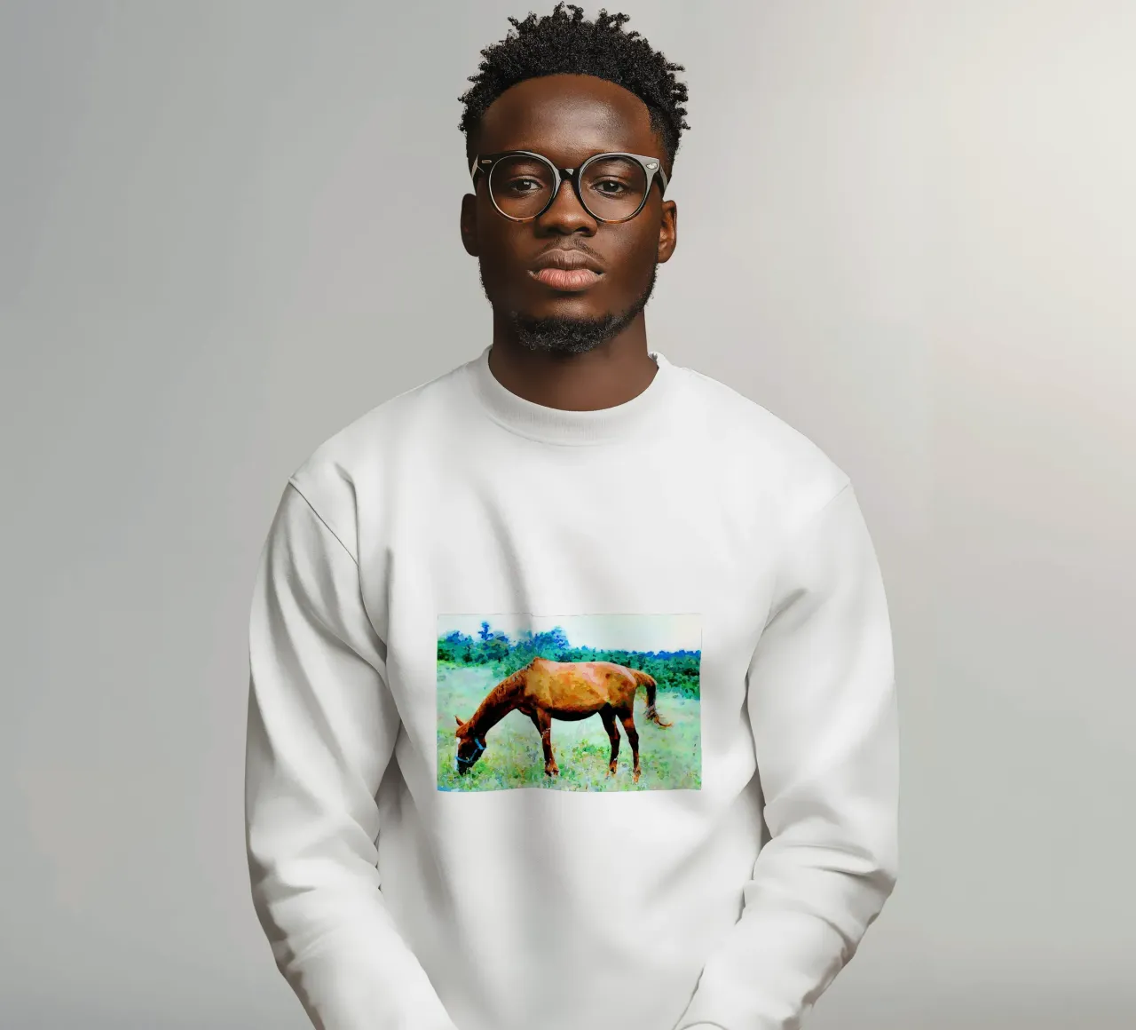 Cavallo felpa da Massimo Frascogna