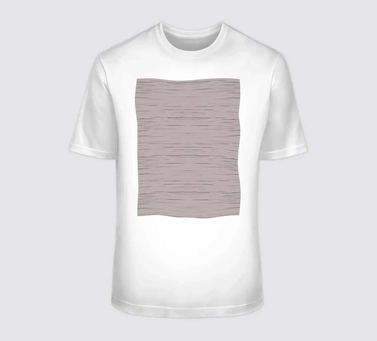Meteor Stripes Taupe t-shirt da SilverPegasus