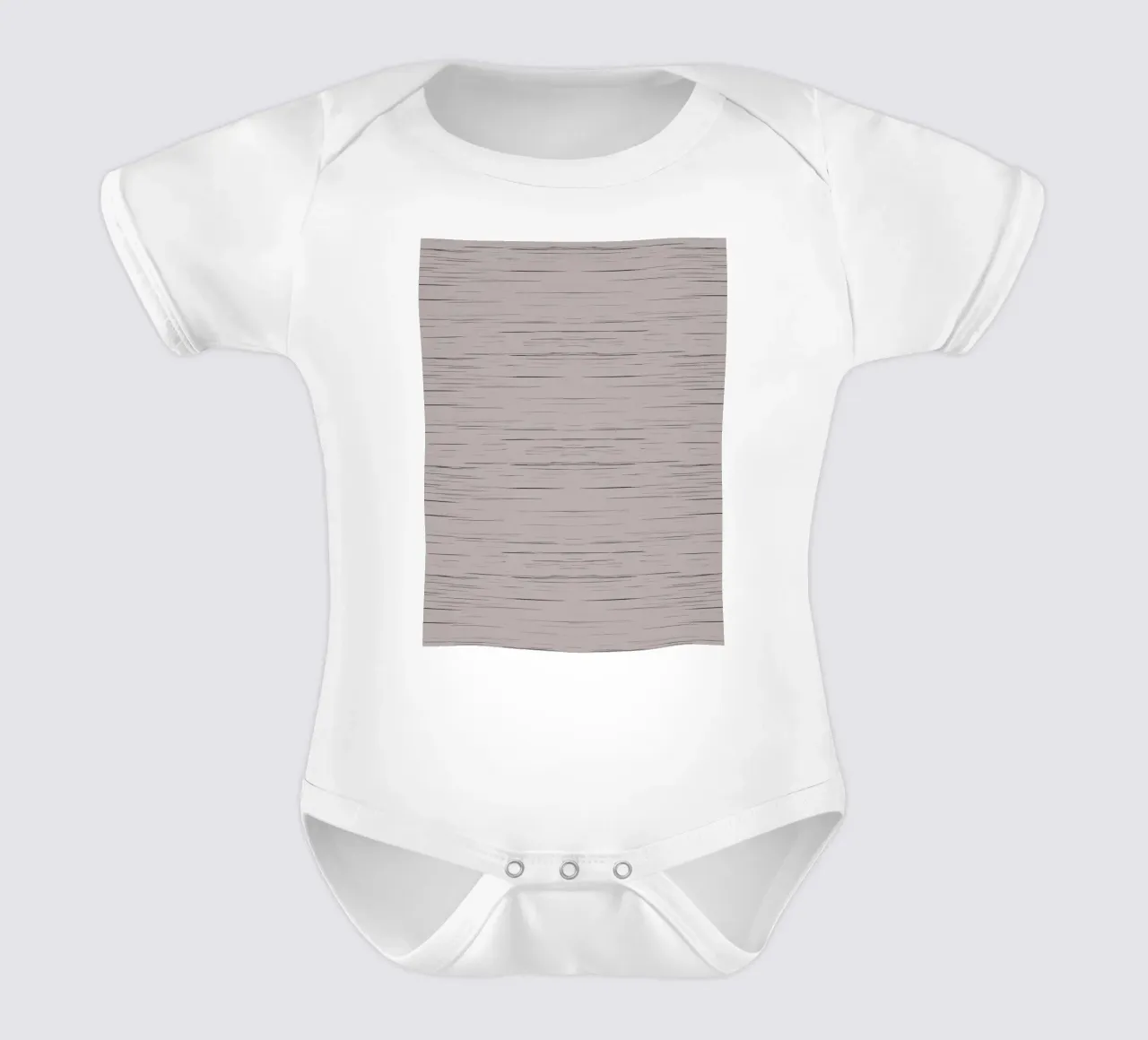 Meteor Stripes Taupe body neonato maniche corte da SilverPegasus