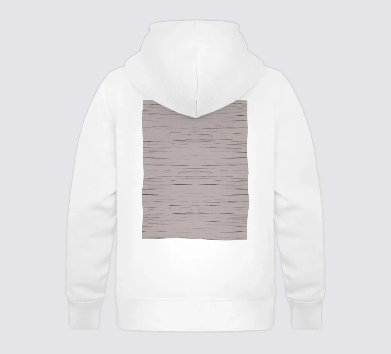 Meteor Stripes Taupe felpa bambino con cappuccio da SilverPegasus