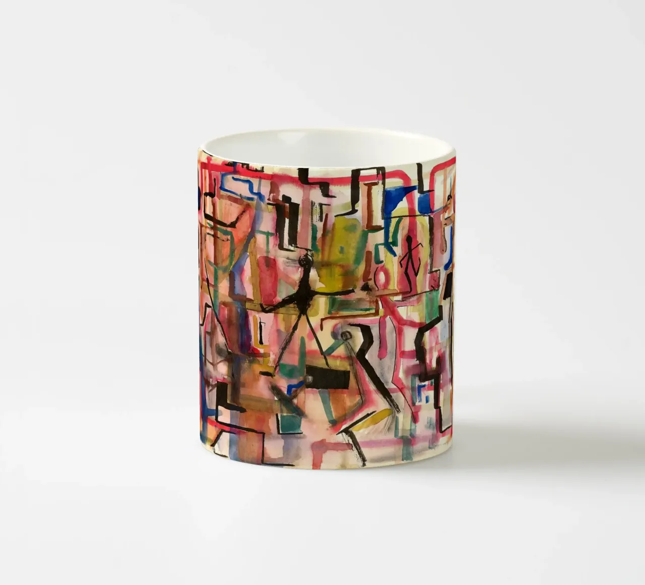 Forme umane tazza in ceramica da Massimo Frascogna