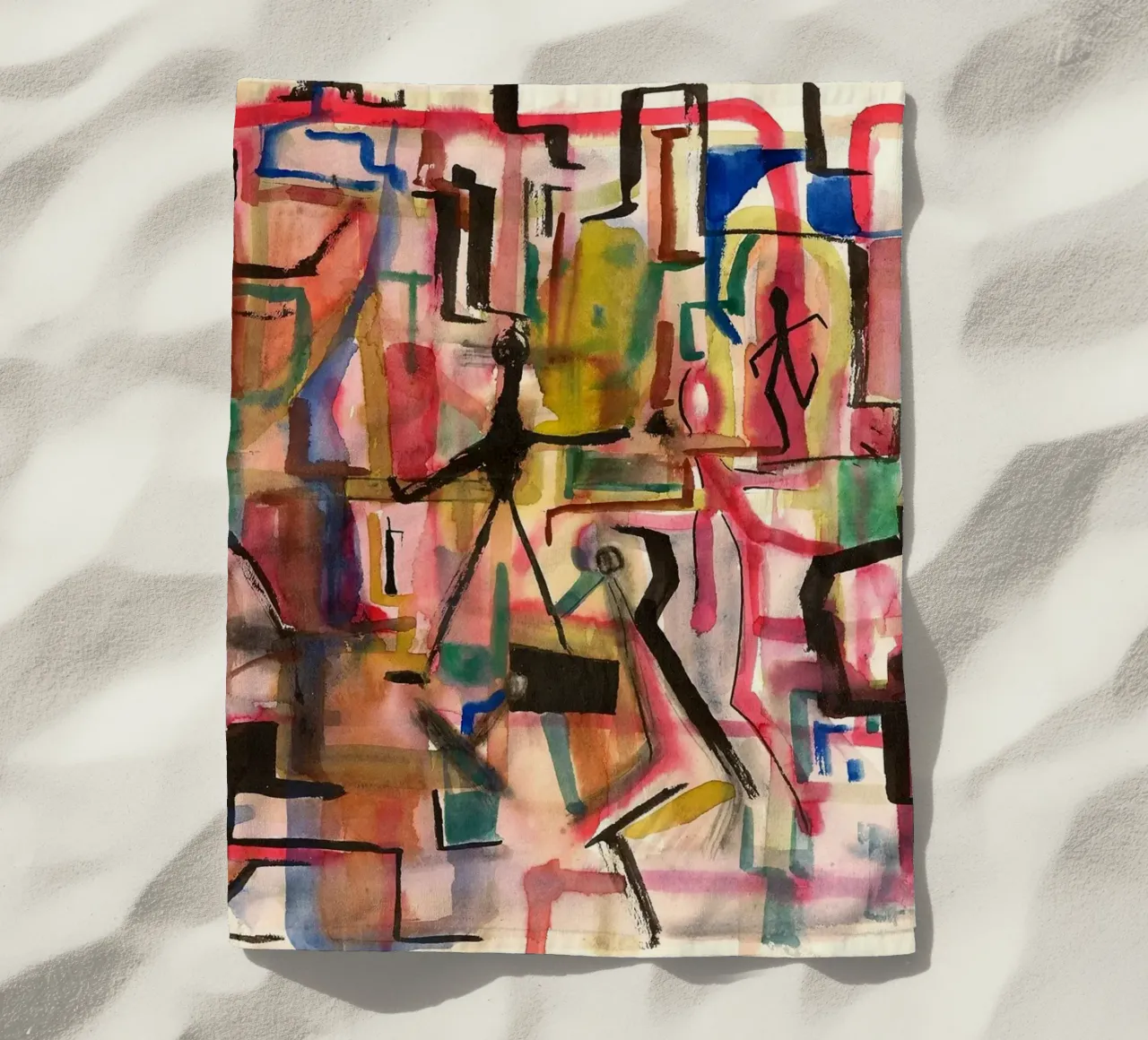 Forme umane telo mare da Massimo Frascogna