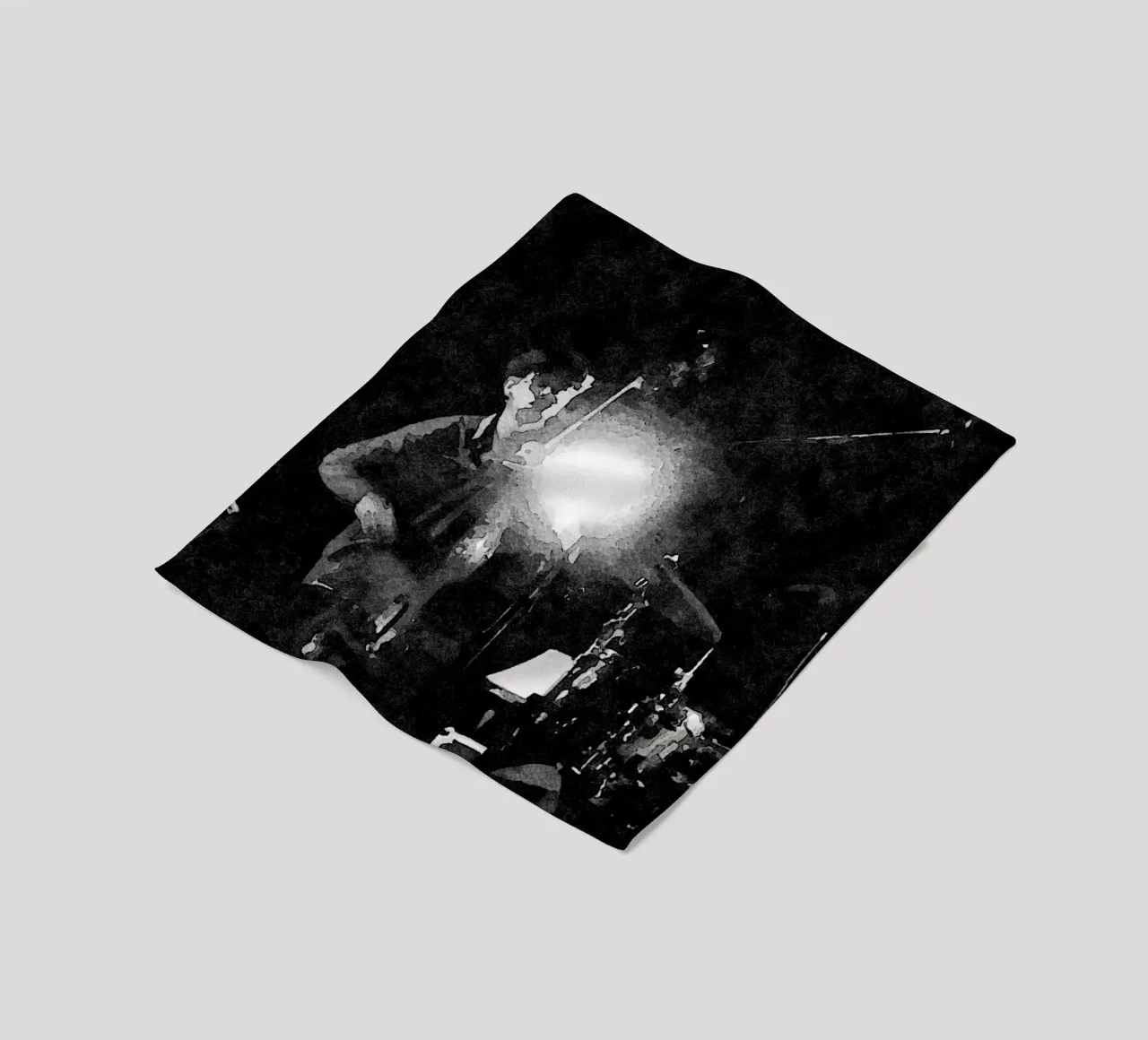 Jazz fleece blanket by Massimo Frascogna
