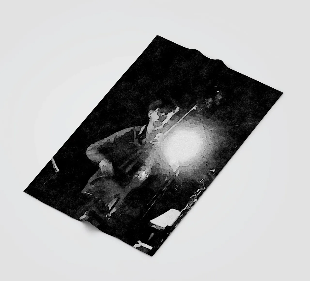 Jazz fleece blanket by Massimo Frascogna