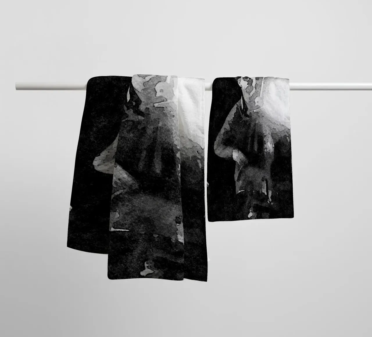 Jazz towel by Massimo Frascogna