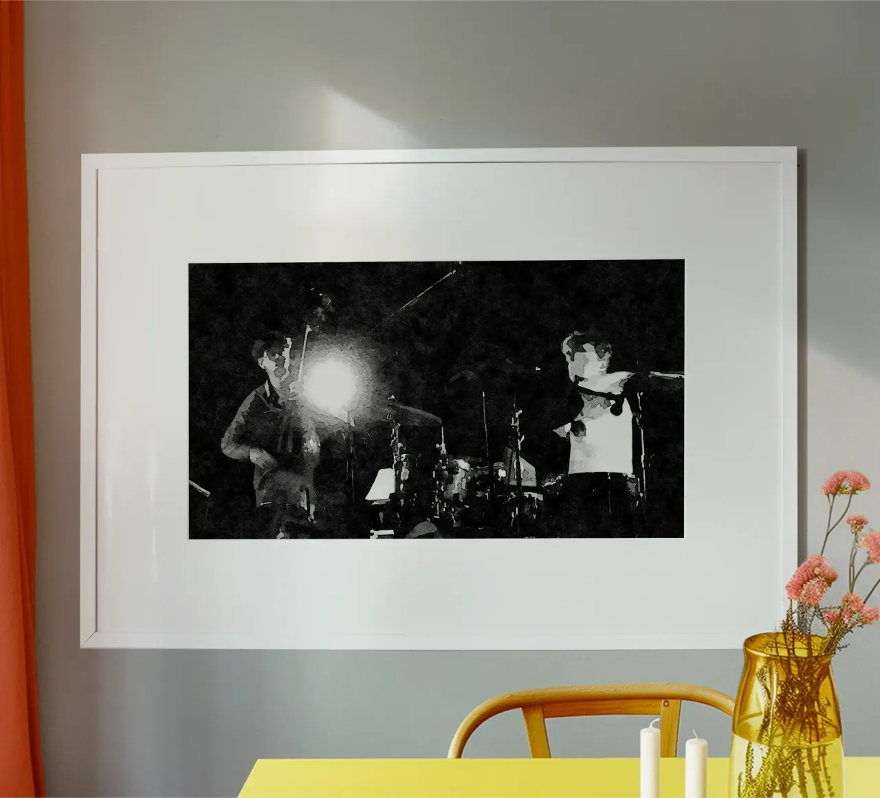 Jazz poster van Massimo Frascogna