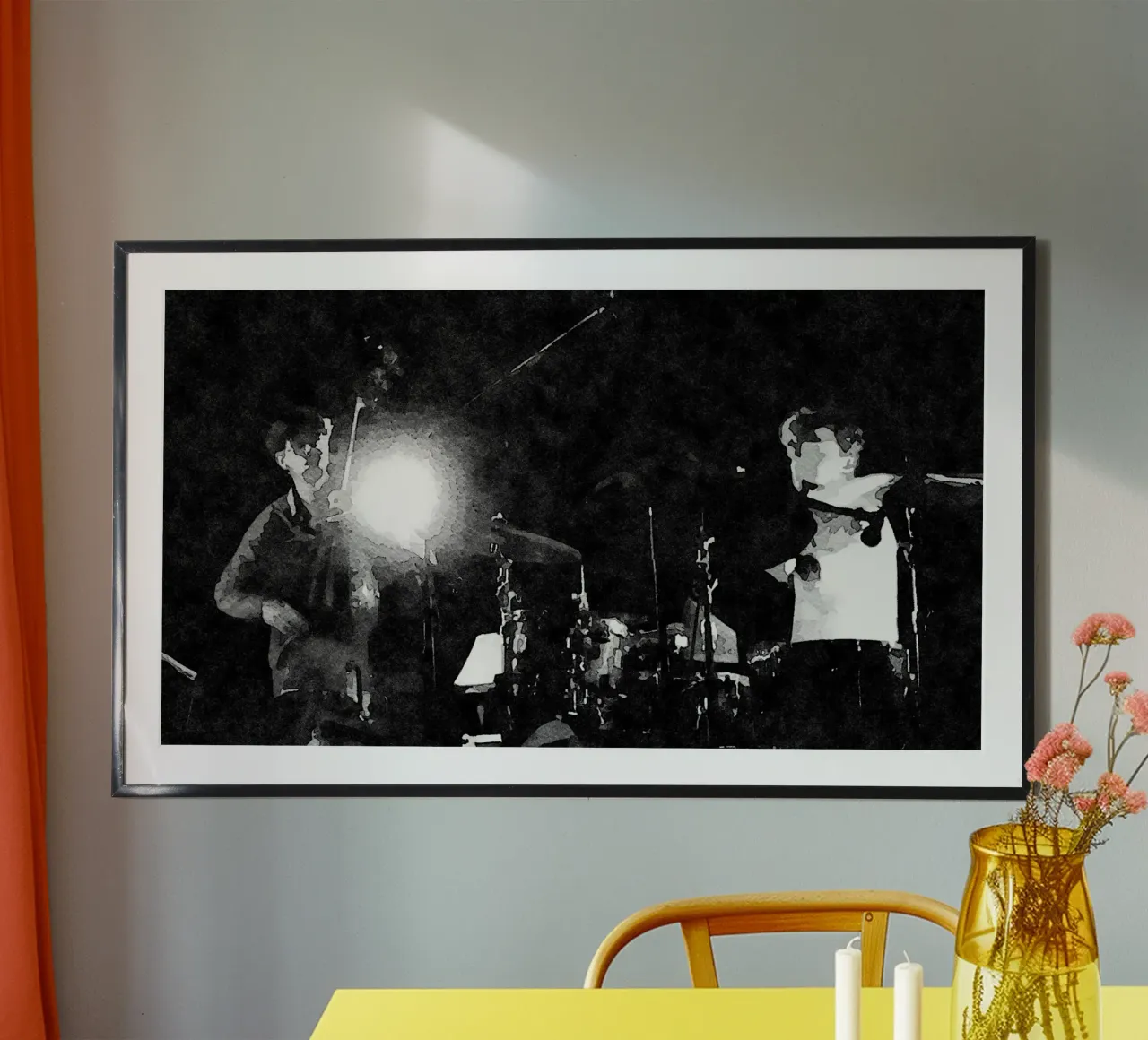 Jazz poster van Massimo Frascogna