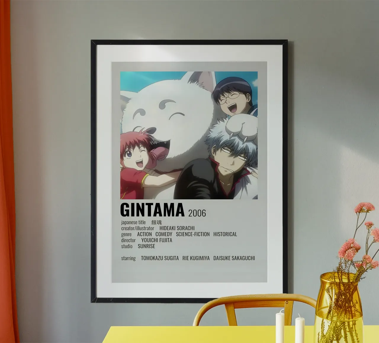GINTAMA  2006 carta hahnemühle da Totoya