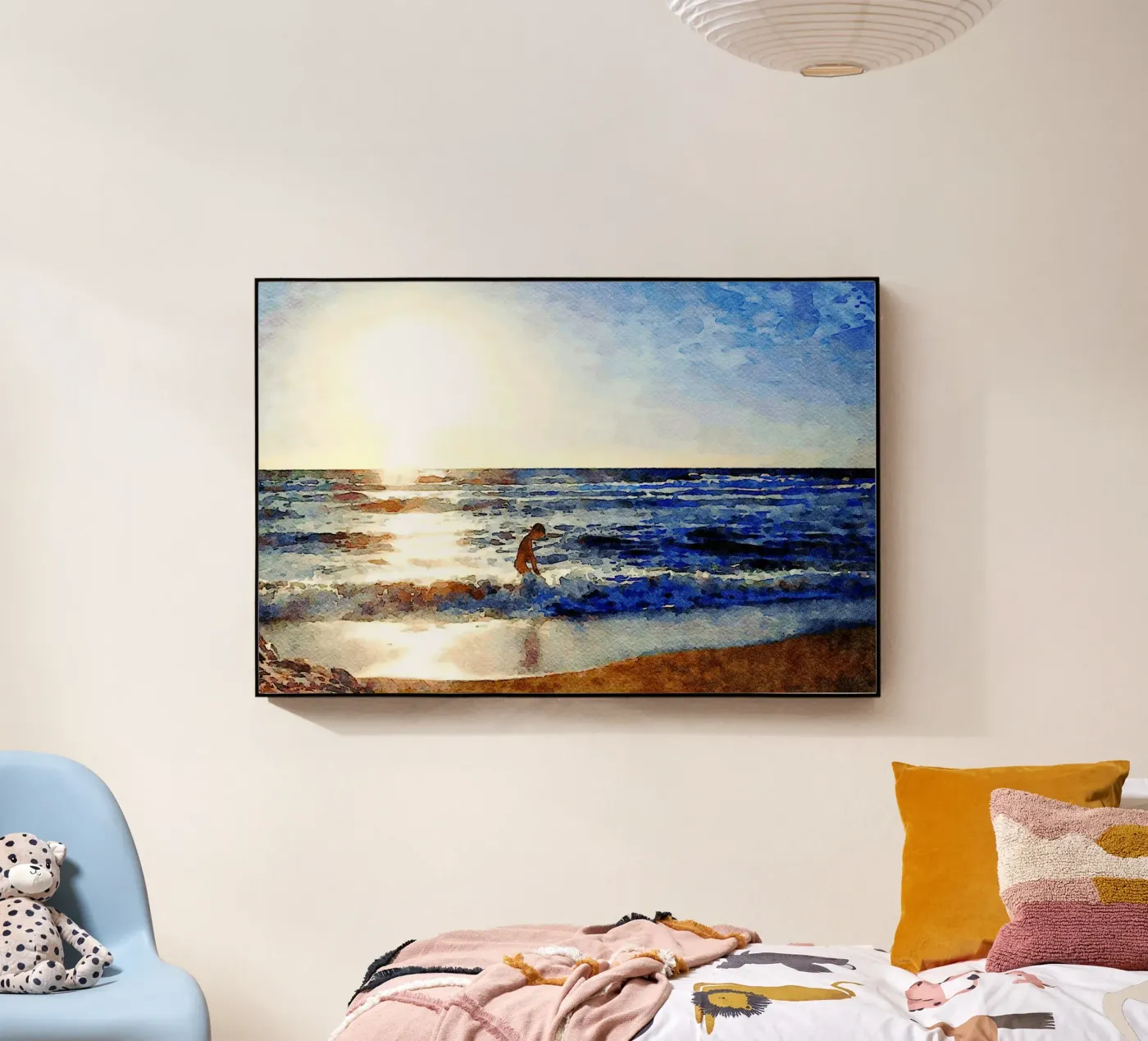 The sea Acryl-Glas von Massimo Frascogna