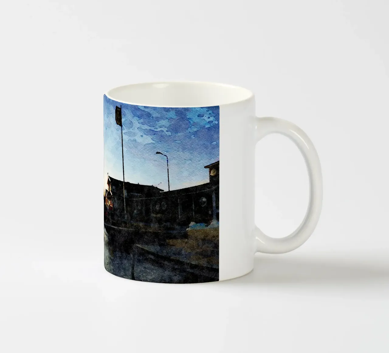 Marina tazza in ceramica da Massimo Frascogna