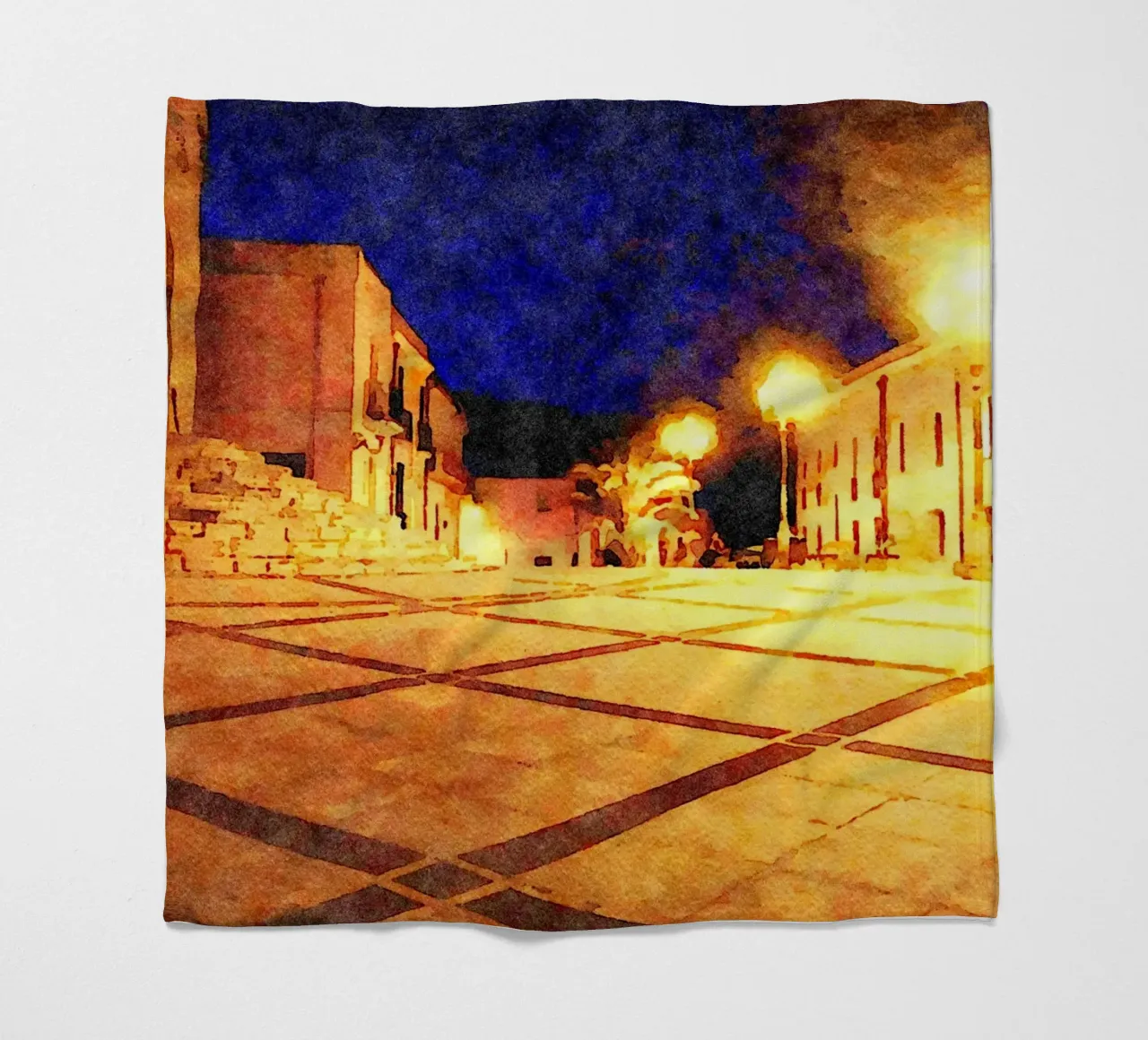Di notte coperta in pile da Massimo Frascogna