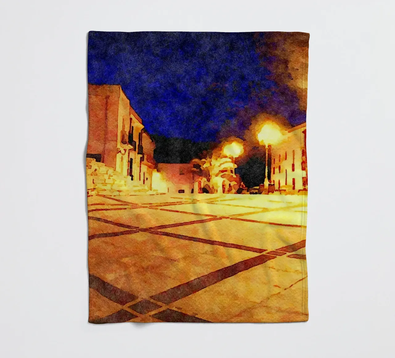 Di notte coperta in pile da Massimo Frascogna