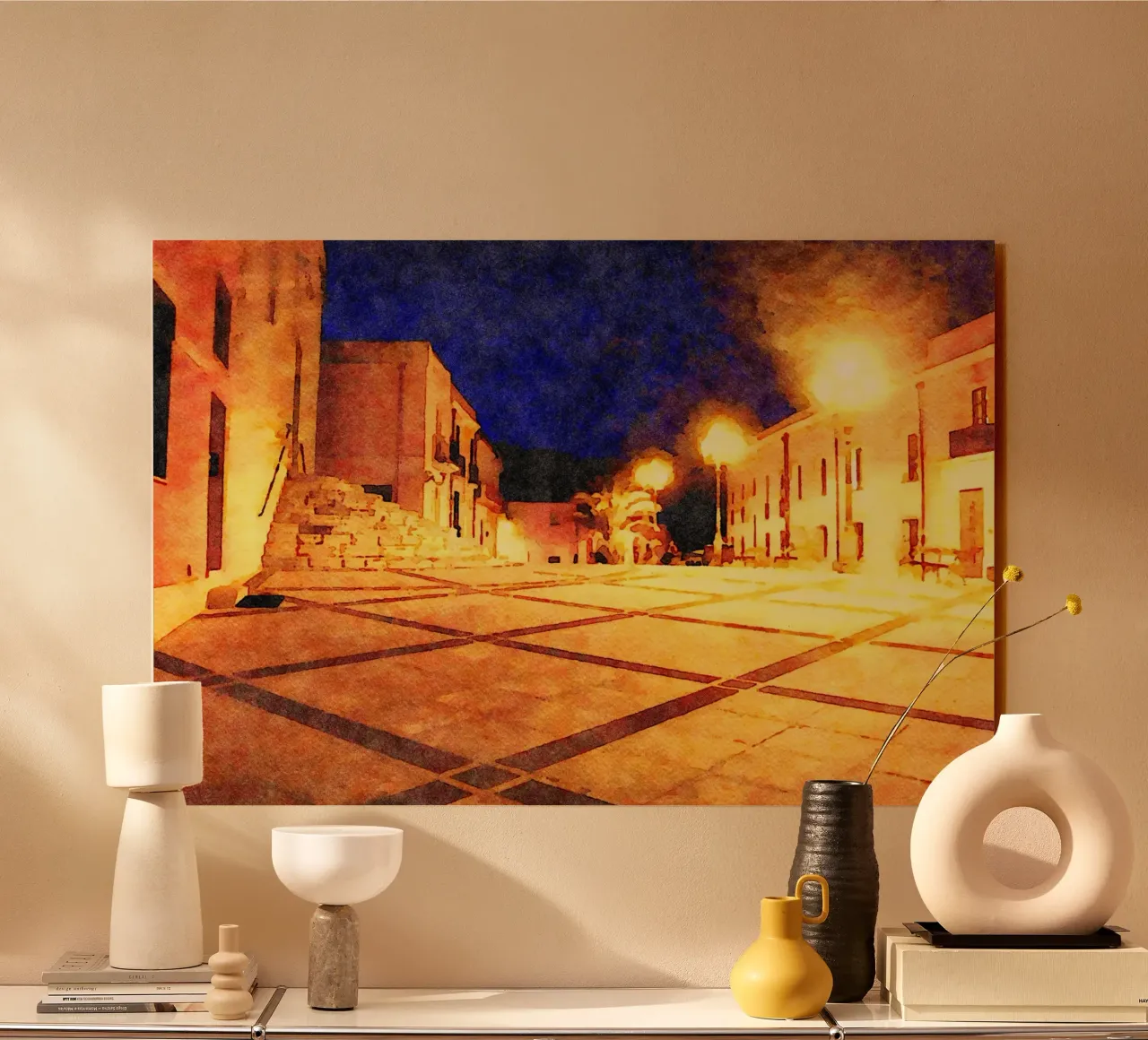 Di notte plexiglass da Massimo Frascogna