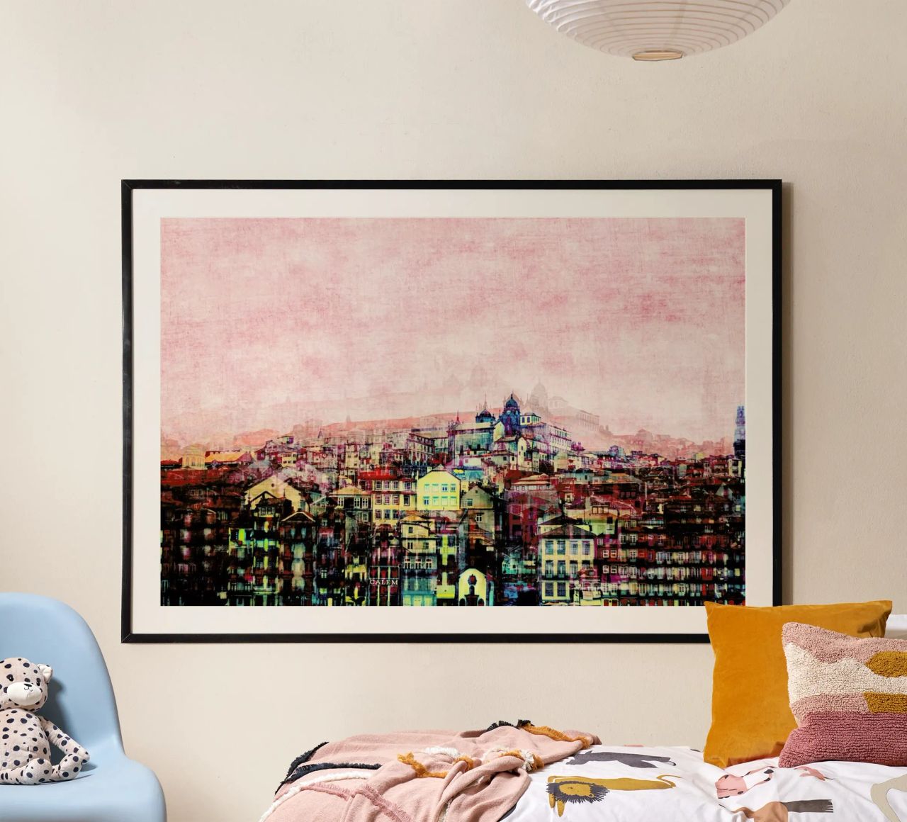 Porto Ribiera Poster von Ingrid Beddoes