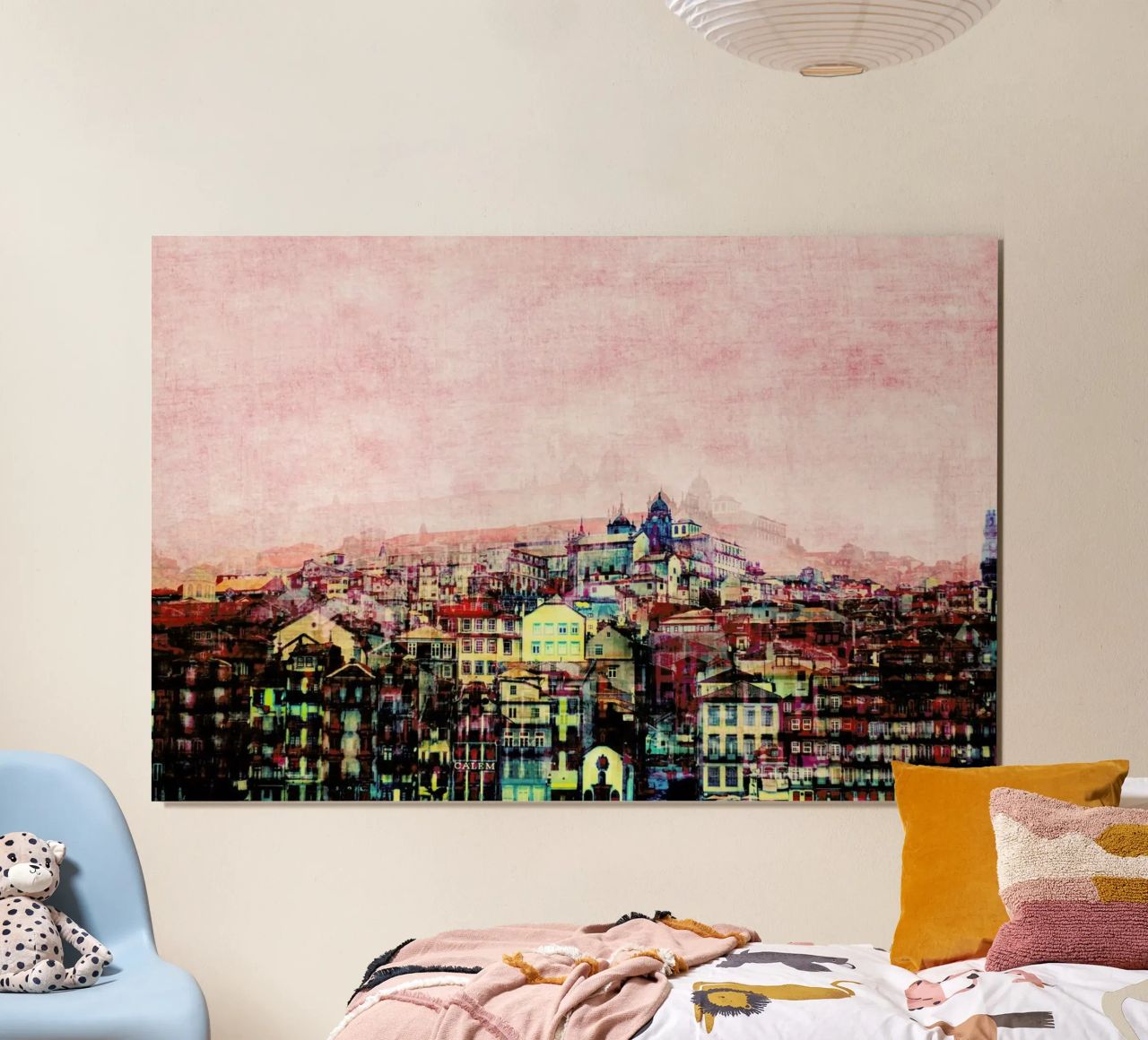 Porto Ribiera Poster von Ingrid Beddoes