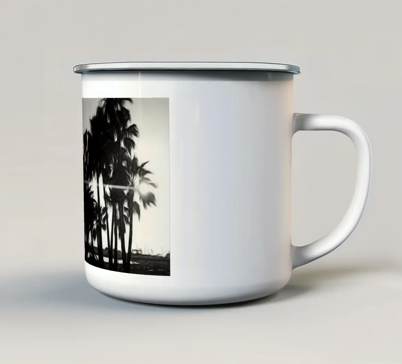 Palme tazza in smalto da Massimo Frascogna
