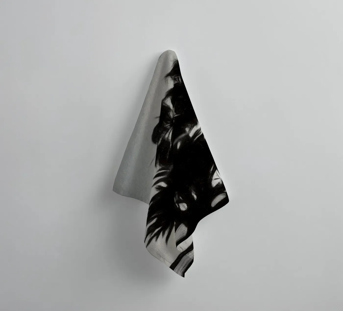Palms towel by Massimo Frascogna