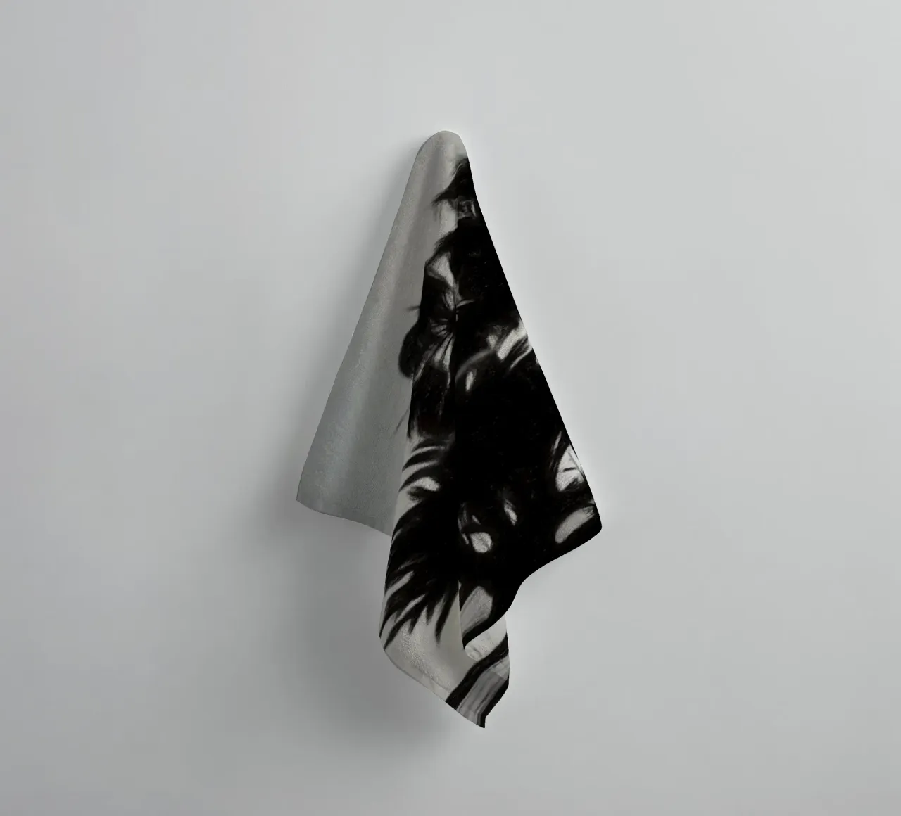 Palms towel by Massimo Frascogna