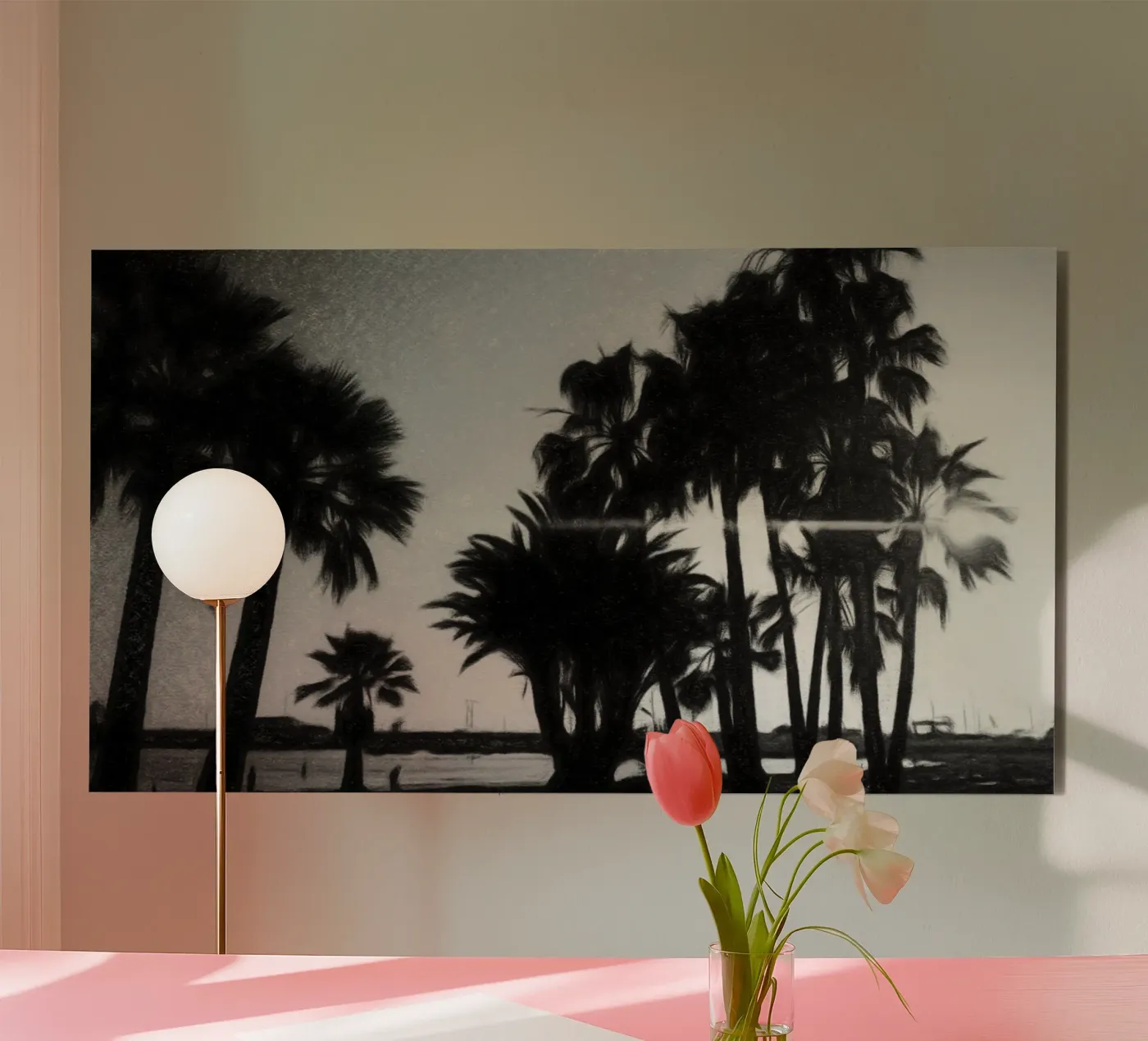 Palms forex plate by Massimo Frascogna
